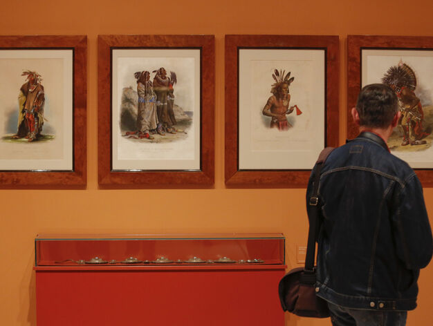 Imágenes de la muestra 'La ilusión del Lejano Oeste', en el Museo Thyssen